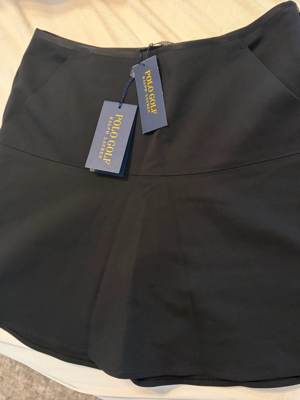 Polo Golf Women's Black Flared Skort